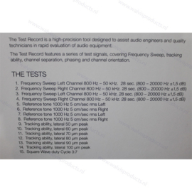 Ortofon Test Record