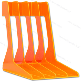 Audio Anatomy 12-inch Vinyl LP Rack - orange-translucent - capacity: 40 units 12-Inch records