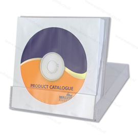 Walvis Products CD Sleeves Box - capacity: 10 discs - paper covers included