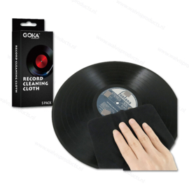 Goka - 5er pack Schallplatten Reinigungstücher