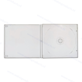 PP 1CD Box - transparent - thickness 9 mm
