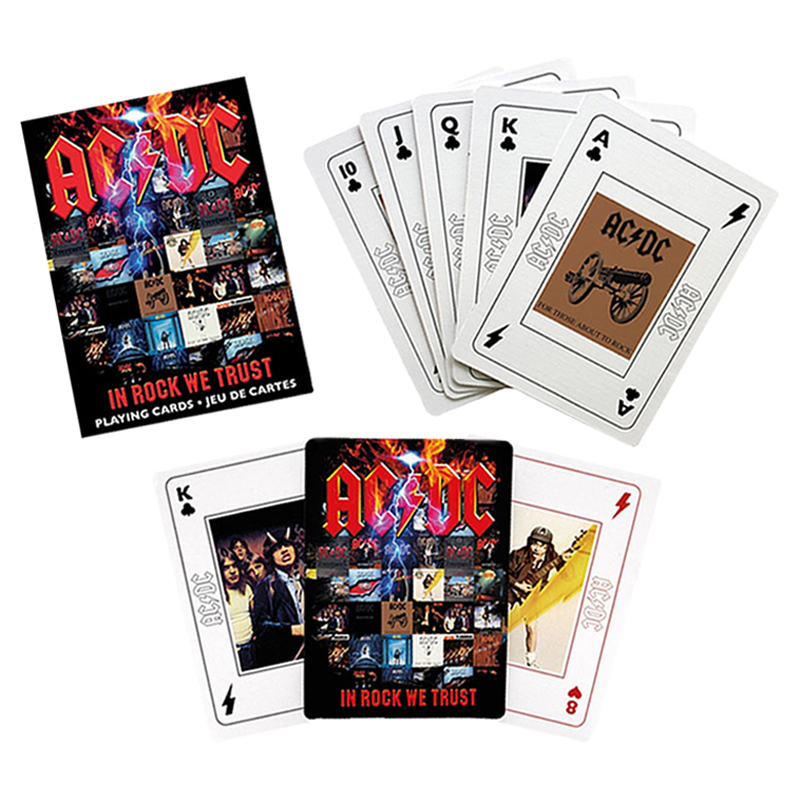 AC/DC - In Rock We Trust Speelkaarten