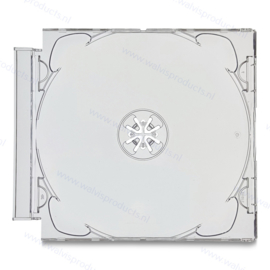 CD Size Super Jewel Box Tray - clear