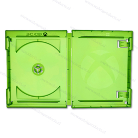11mm. XBOX One game doosje, kleur: transparant-groen