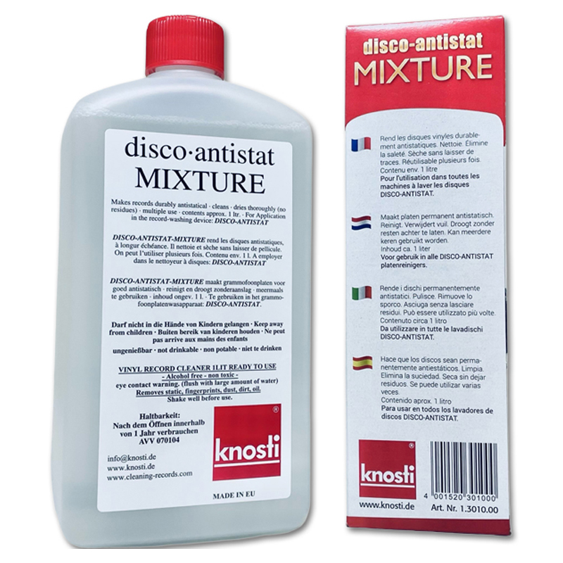 Fles à 1 liter Knosti Disco Antistat Mixture | Nieuwe Formule