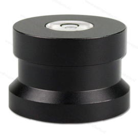 Goka Aluminium Single Puck & Libelle | Schwarz