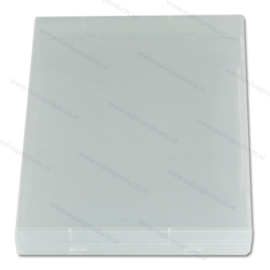 Multimedia Storage Box, thickness 21 mm, colour: transparent