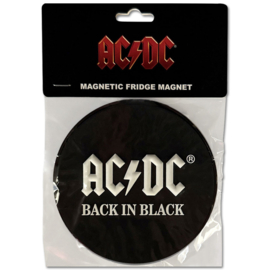AC/DC - aimant de réfrigérateur - Back in Black