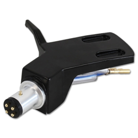 Headshell / Tonabnehmer für S‑Tonarm‑Plattenspieler – Schwarz