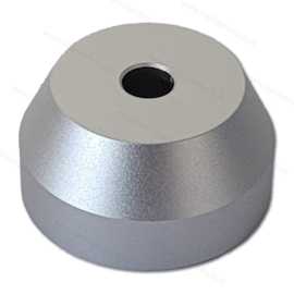 Aluminium 45 RPM Single Puck - cone-shaped