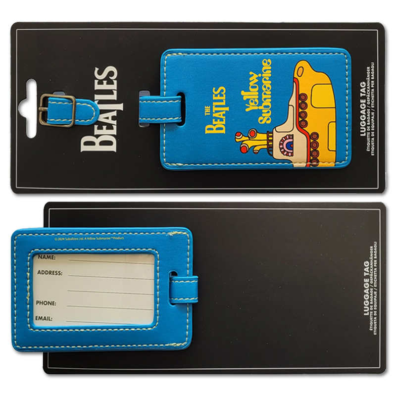 Luggage Tag - The Beatles Yellow Submarine