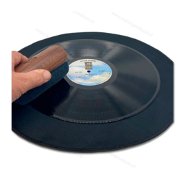 GrooveWasher "Big G" Zweilagige Schallplatten Reinigungsmatte - Durchmesser: 40 cm