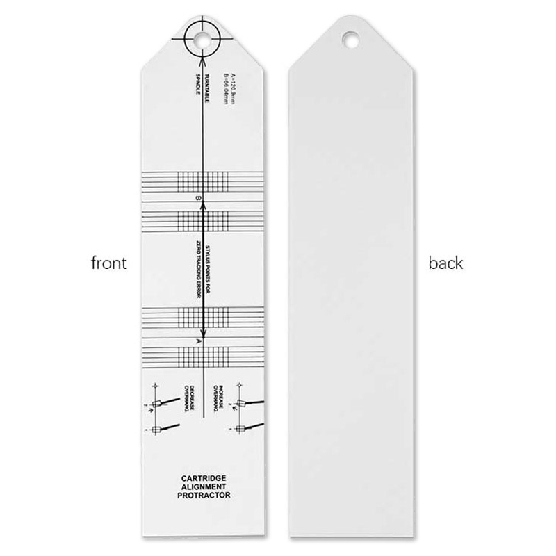 Goka Protractor | Einstell- & Überhang Schablone (Weiß)