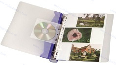 Walvis Products Ringband voor 60 hardcopy foto's, inclusief 10 hoezen voor elk 6 foto's