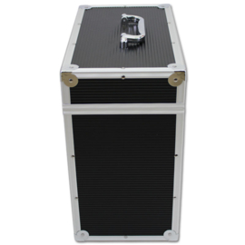 Walvis Products® 12" Black LP Vinyl Storage Case - capacity: approx. 40 LPs