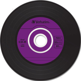 Verbatim CD-R AZO 700MB 52X Vinyl Surface | Slimcase 10er Pack