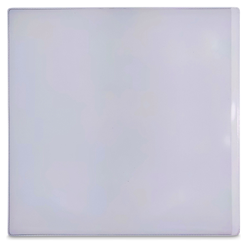 Single Schutzhülle, glasklares PVC, Dicke 0.14 mm.