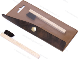 Simply Analog Stylus Brush | Solid Wood Handle
