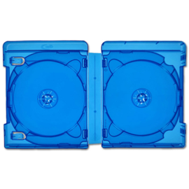 Multi-pack 22mm 6 BR (Blu-Ray) Box, colour: transparent-blue