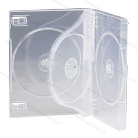 M-Lock Multi-pack 26 mm 4-DVD box, colour: transparent