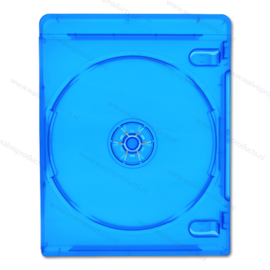 Standard 11 mm 2-BR (Blu-Ray) Box, colour: transparent-blue