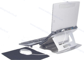 Walvis Products Laptop Standaard, met 4 poorts USB 2.0 hub