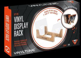 Vinyl Tonic Display Rack Eiche, für ca. 50 Stück LPs