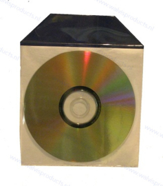 Fully Self-adhesive 1CD Sleeve, with flap, transparent