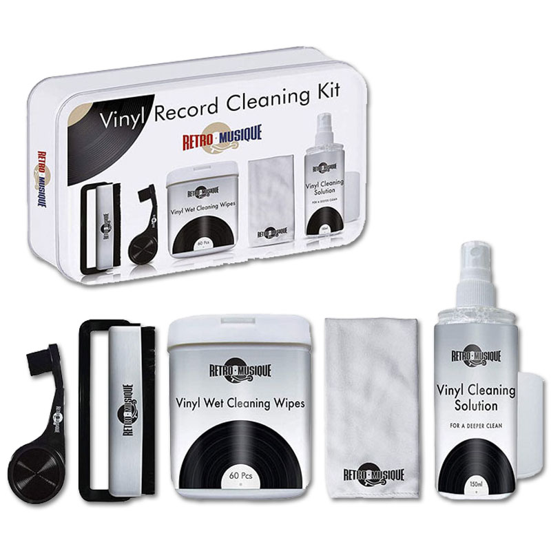 Retro Musique Vinyl Record Cleaning Kit
