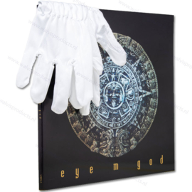 Audio Anatomy Microfiber Vinyl Record Cleaning Gloves - Small - white