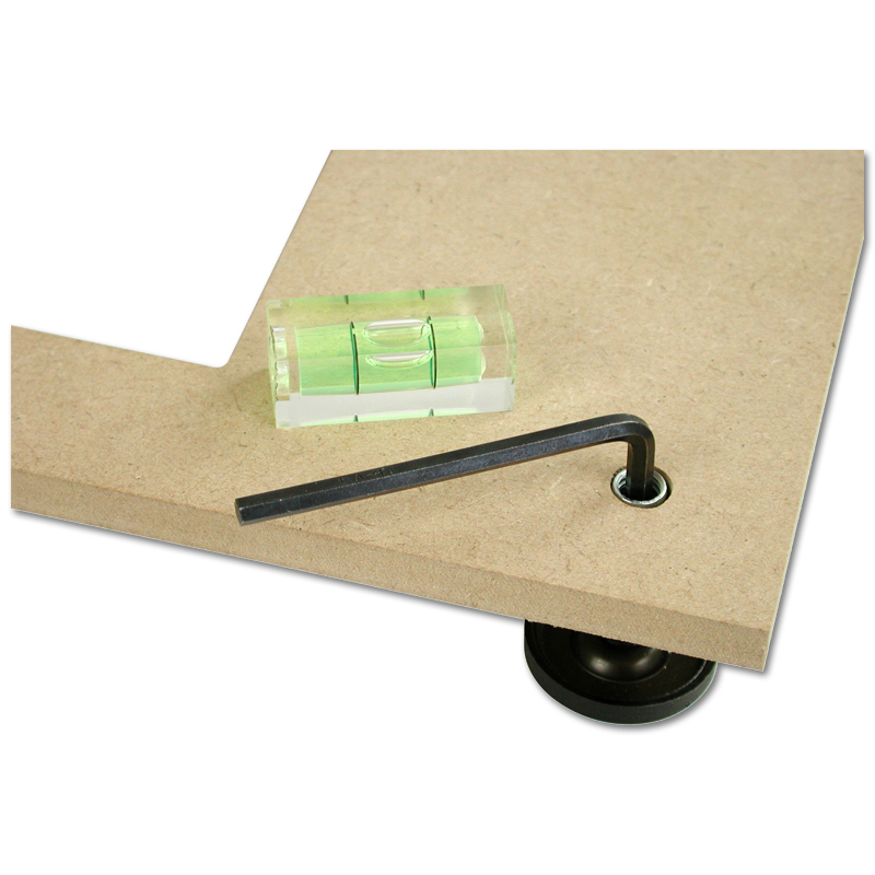 WERKHAUS LP Mediabox Basis - onbehandeld MDF