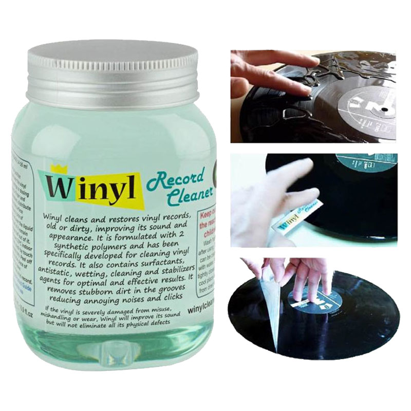Winyl record cleaner (cleaning gel)