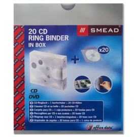 Smead CD Ringbücher - für 20 Discs