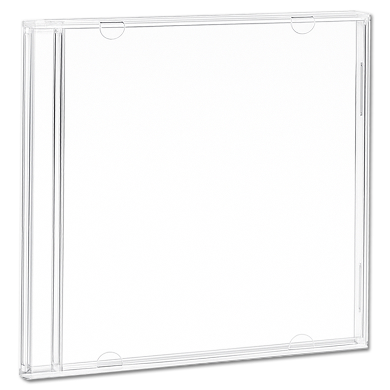 Standard (10.4mm) CD Leerhülle, ohne Tray (Jewel Case)