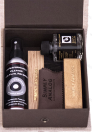 Simply Analog De Luxe Vinyl Cleaning Boxset | Brown Linen Edition