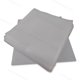 Doosvoordeel - 6 x 100 stuks - Grammofoonplaten beschermhoes voor LP's, polyethyleen, dikte 0.11 mm.