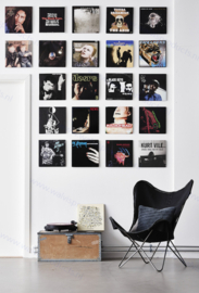 Twelve Inch Original | invisible wall display for vinyl record covers