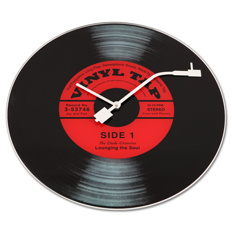 NexTime Wanduhr | Vinyl Tap