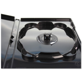 Amaray 14mm Verso Pack 1 - 7 DVD Case, colour: black