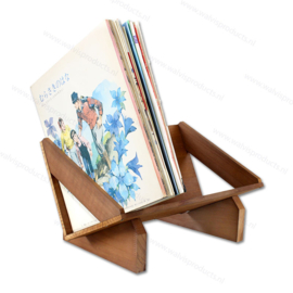 Walvis Woodshelf - Massivholz-Lagerregal für ca. 80 LPs