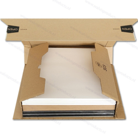 Value Box - 50-pack - Heavy Duty Record Shipping Boxes - capacity: 1 - 15 units 12-Inch records