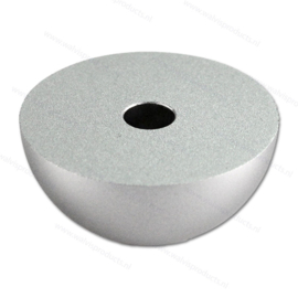 Aluminium 45 RPM Single Puck - half-round