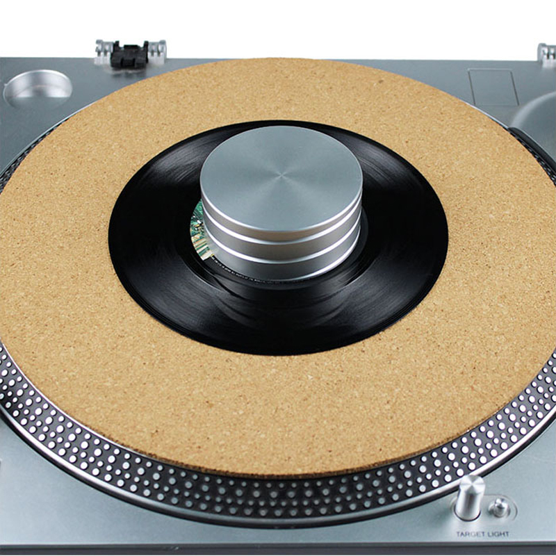 Universelle stabilisateur palet presseur pour platine vinyle 456 grammes couleur: argent