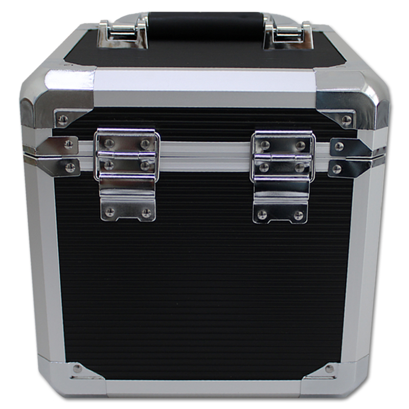 Walvis Products® Professional DJ Koffer voor ca. 60 Singles - zwart