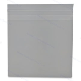 100-pack - Clear Cellophane Sealbags for CDs in standard boxes, with resealable flap