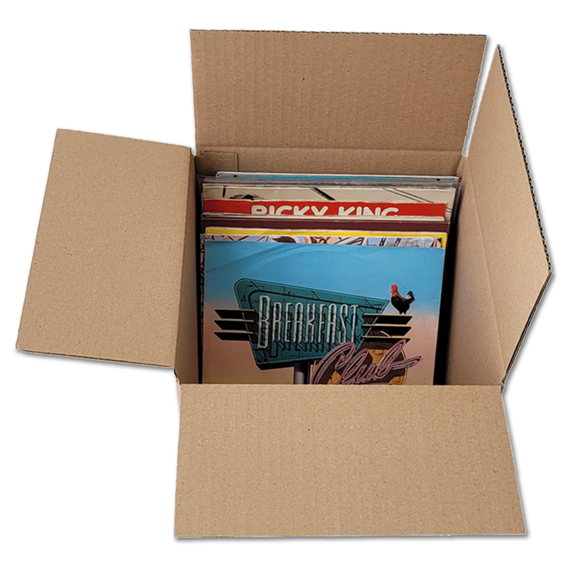 30 Pack - Profi LP Versandkartons für 80 - 100 Singles
