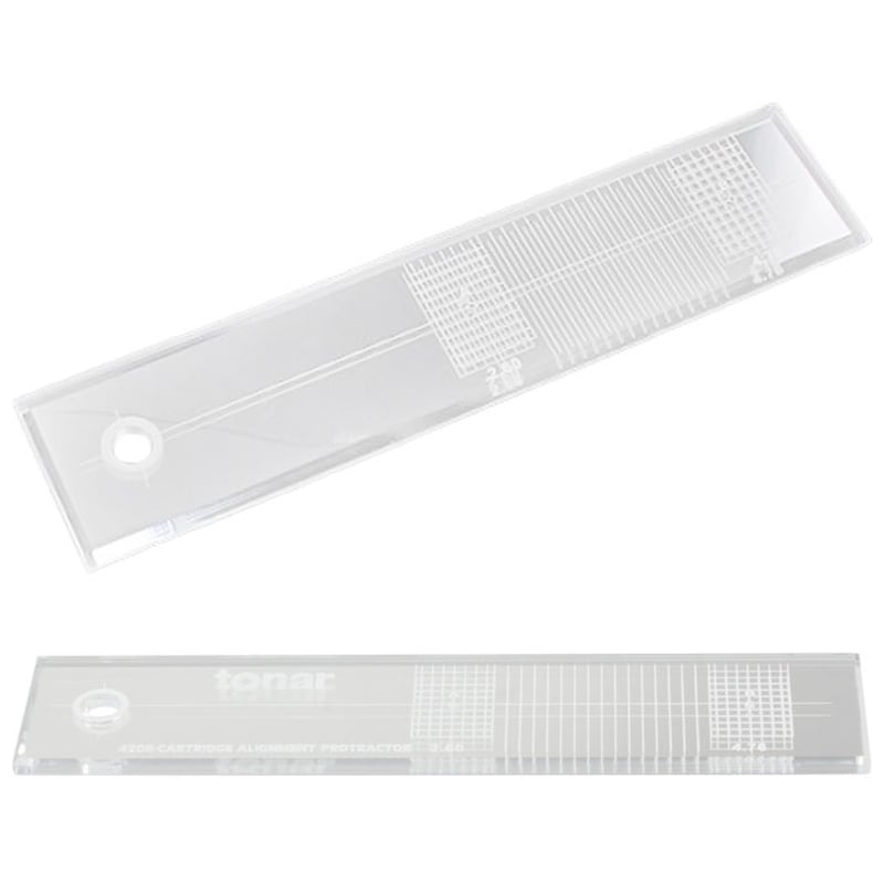 Tonar Protractor - Modèle d'ajustement pour les éléments de la table tournante