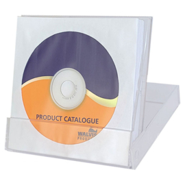 Walvis Products CD Box - Kapazität: 10 Discs - mit Papierhüllen