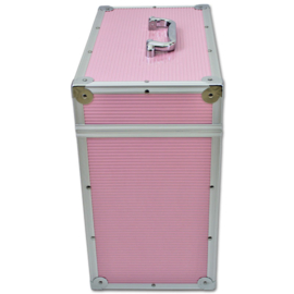 Walvis Products® 12" Pink LP Vinyl Storage Case - capacity: approx. 40 LPs