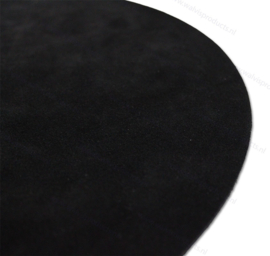 Simply Analog Soft Touch Leather Turntable Mat - black
